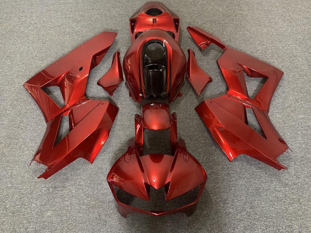 Aftermarket 2013-2020 Candy Red and Black Honda CBR600RR Motorcycle Fairings
