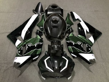 Aftermarket 2013-2020 Custom Green Carbon Bull Honda CBR600RR Motorcycle Fairings