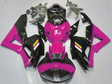 Aftermarket 2013-2020 Gloss Pink and Black Fade Honda CBR600RR Motorcycle Fairings
