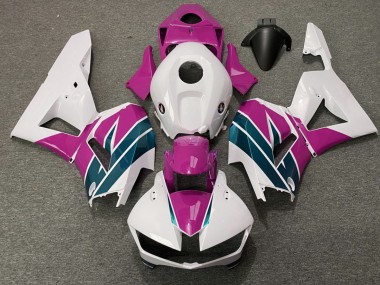Aftermarket 2013-2020 Pink and Emerald Gloss Honda CBR600RR Motorcycle Fairings