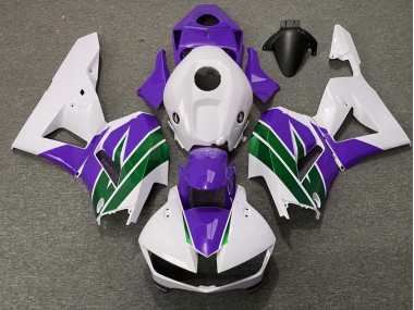Aftermarket 2013-2020 Purple and Green Gloss Honda CBR600RR Motorcycle Fairings