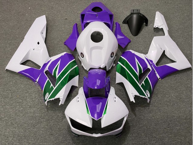 Aftermarket 2013-2020 Purple and Green Gloss Honda CBR600RR Motorcycle Fairings Aftermarket 2013-2020 Purple and Green Gloss Honda CBR600RR Motorcycle Fairings