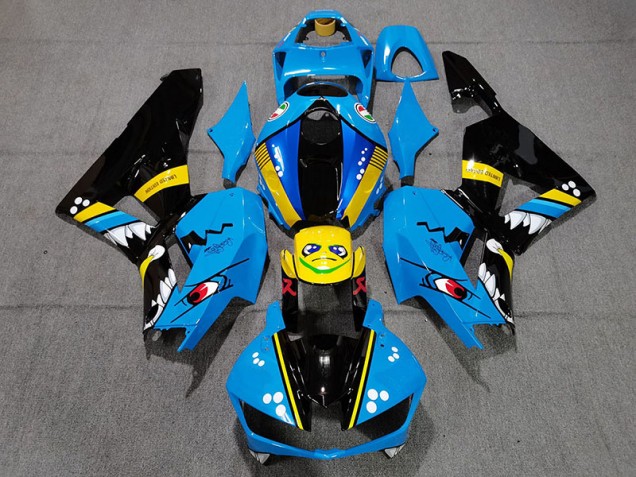 Aftermarket 2013-2020 Sky Blue Custom Honda CBR600RR Motorcycle Fairings Aftermarket 2013-2020 Sky Blue Custom Honda CBR600RR Motorcycle Fairings