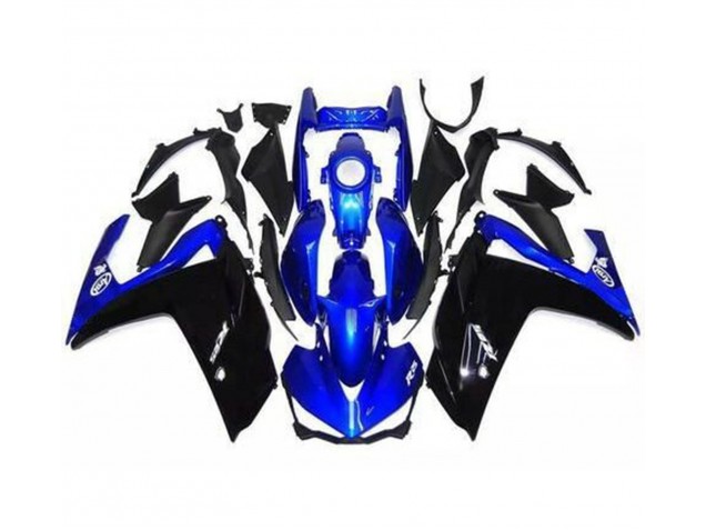 Aftermarket 2015-2018 Gloss Black and Blue Yamaha R3 Motorcycle Fairings Aftermarket 2015-2018 Gloss Black and Blue Yamaha R3 Motorcycle Fairings