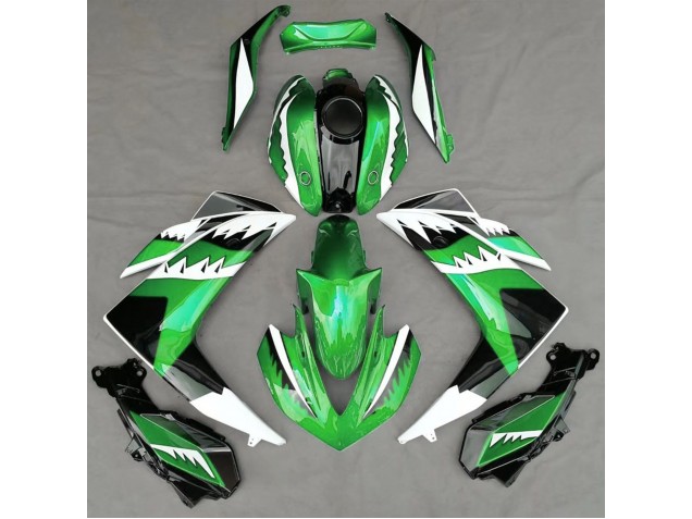 Aftermarket 2015-2018 Green Shark Yamaha R3 Motorcycle Fairings Aftermarket 2015-2018 Green Shark Yamaha R3 Motorcycle Fairings