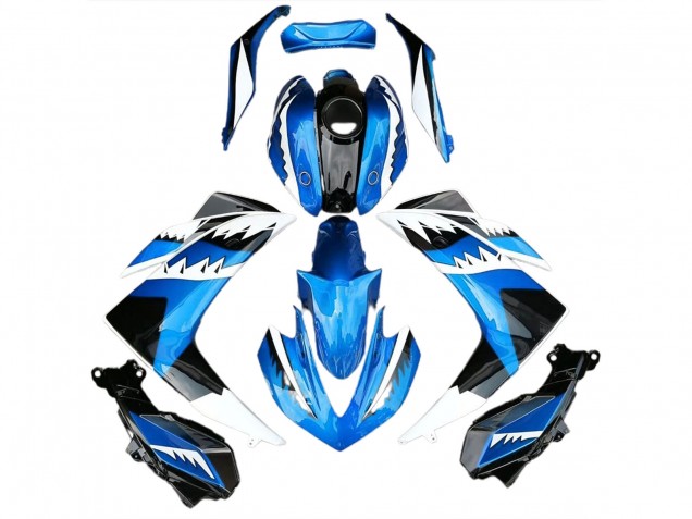 Aftermarket 2015-2018 Light Blue Shark Yamaha R3 Motorcycle Fairings Aftermarket 2015-2018 Light Blue Shark Yamaha R3 Motorcycle Fairings