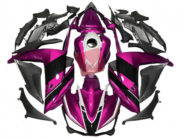 Aftermarket 2015-2018 Pink Black and White Yamaha R3 Motorcycle Fairings Aftermarket 2015-2018 Pink Black and White Yamaha R3 Motorcycle Fairings
