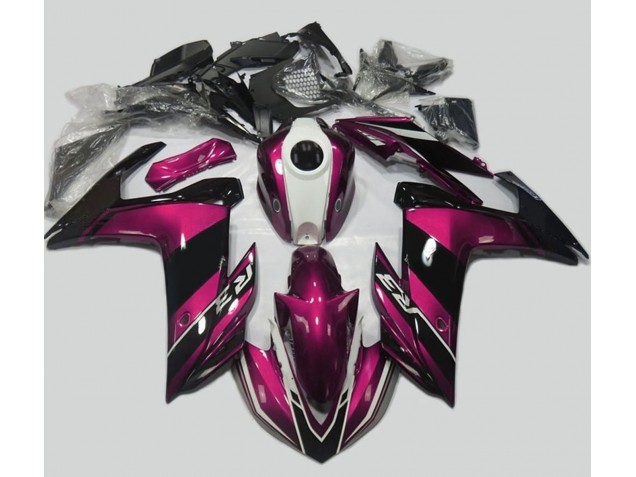 Aftermarket 2015-2018 Pink and Gloss Black Yamaha R3 Motorcycle Fairings Aftermarket 2015-2018 Pink and Gloss Black Yamaha R3 Motorcycle Fairings
