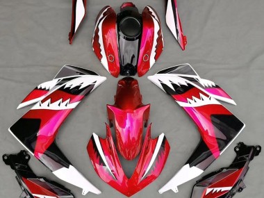 Aftermarket 2015-2018 Red Shark Yamaha R3 Motorcycle Fairings