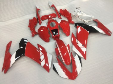 Aftermarket 2015-2018 Red and White Gloss Yamaha R3 Fairings