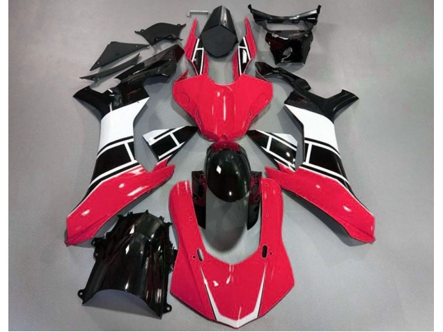 Aftermarket 2015-2019 Gloss Red White and Black Yamaha R1 Motorcycle Fairings Aftermarket 2015-2019 Gloss Red White and Black Yamaha R1 Motorcycle Fairings