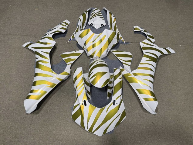 Aftermarket 2015-2019 Gold Zebra Yamaha R1 Motorcycle Fairings Aftermarket 2015-2019 Gold Zebra Yamaha R1 Motorcycle Fairings
