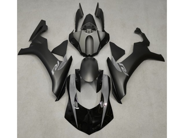 Aftermarket 2015-2019 Matte Black & Gray Yamaha R1 Motorcycle Fairings Aftermarket 2015-2019 Matte Black & Gray Yamaha R1 Motorcycle Fairings