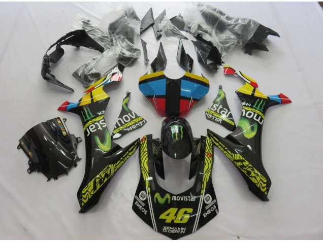 Aftermarket 2015-2019 Movistar Yamaha R1 Motorcycle Fairings Aftermarket 2015-2019 Movistar Yamaha R1 Motorcycle Fairings