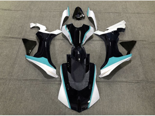 Aftermarket 2015-2019 Sky Blue Black and White Yamaha R1 Motorcycle Fairings Aftermarket 2015-2019 Sky Blue Black and White Yamaha R1 Motorcycle Fairings