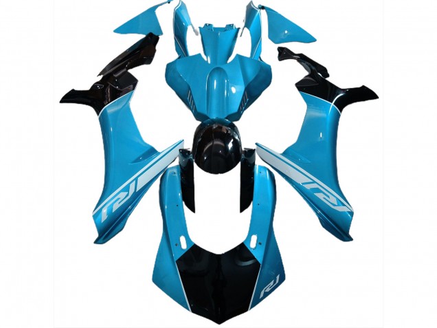 Aftermarket 2015-2019 Sky Blue and Black Yamaha R1 Motorcycle Fairings Aftermarket 2015-2019 Sky Blue and Black Yamaha R1 Motorcycle Fairings