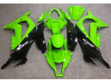 Aftermarket 2016-2019 Bright Green & Green R Kawasaki ZX10R Motorcycle Fairings