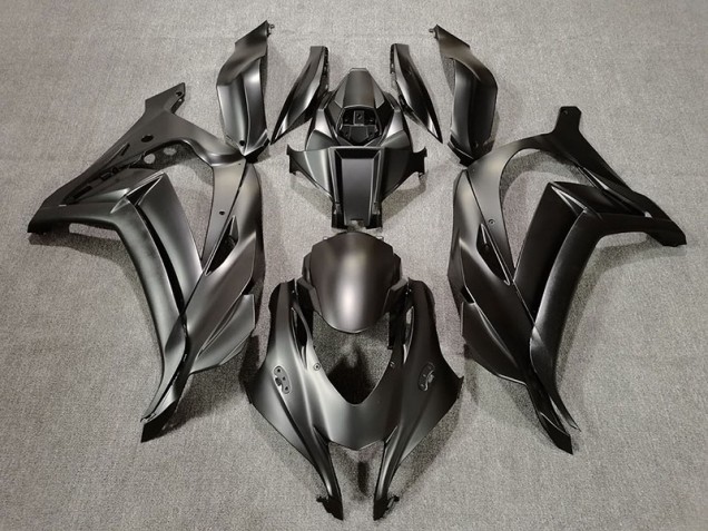 Aftermarket 2016-2019 Matte Black Kawasaki ZX10R Motorcycle Fairings Aftermarket 2016-2019 Matte Black Kawasaki ZX10R Motorcycle Fairings