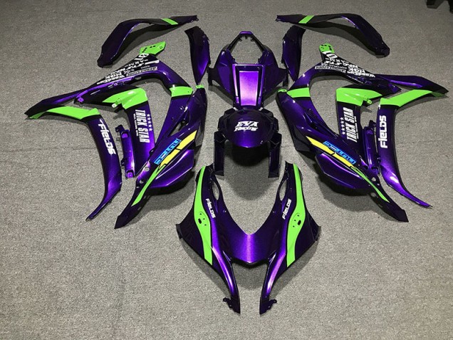 Aftermarket 2016-2019 Pearl Purple Trickstar Kawasaki ZX10R Motorcycle Fairings Aftermarket 2016-2019 Pearl Purple Trickstar Kawasaki ZX10R Motorcycle Fairings