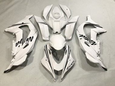 Aftermarket 2016-2019 White Ninja Kawasaki ZX10R Motorcycle Fairings