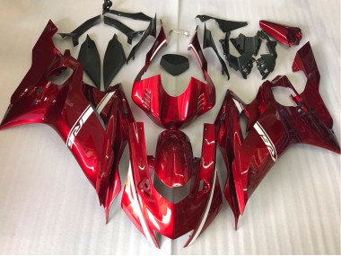 Aftermarket 2017-2019 Candy Apple Red Yamaha R6 Motorcycle Fairings