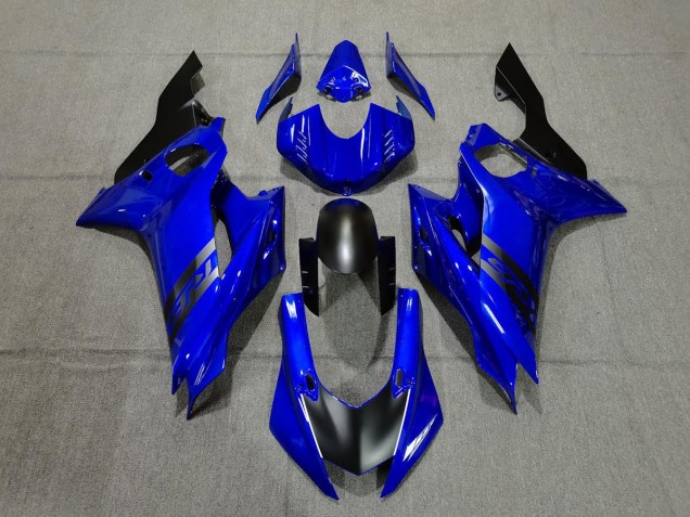 Aftermarket 2017-2019 Blue and Black Yamaha R6 Motorcycle Fairings Aftermarket 2017-2019 Blue and Black Yamaha R6 Motorcycle Fairings