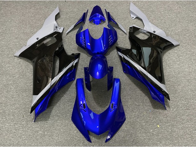 Aftermarket 2017-2019 Cement Black and Blue Yamaha R6 Motorcycle Fairings Aftermarket 2017-2019 Cement Black and Blue Yamaha R6 Motorcycle Fairings