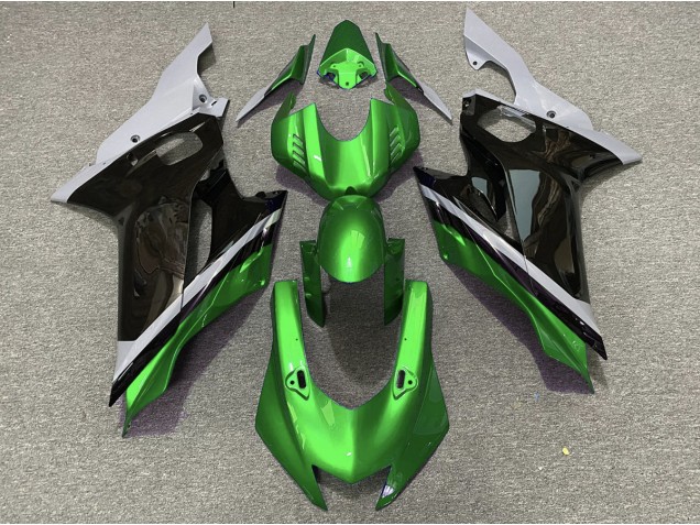 Aftermarket 2017-2019 Cement Black and Green Yamaha R6 Motorcycle Fairings Aftermarket 2017-2019 Cement Black and Green Yamaha R6 Motorcycle Fairings