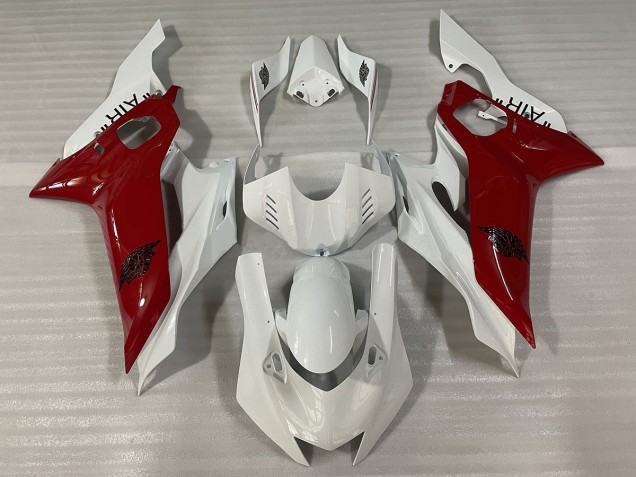 Aftermarket 2017-2019 Gloss White and Red J AIR Yamaha R6 Motorcycle Fairings Aftermarket 2017-2019 Gloss White and Red J AIR Yamaha R6 Motorcycle Fairings