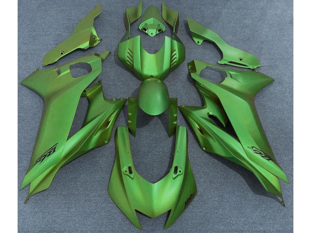 Aftermarket 2017-2019 Matte Green Yamaha R6 Motorcycle Fairings Aftermarket 2017-2019 Matte Green Yamaha R6 Motorcycle Fairings