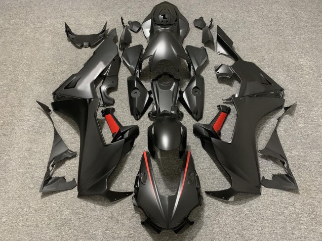 Aftermarket 2017-2019 Matte Black & Red Honda CBR1000RR Motorcycle Fairings Aftermarket 2017-2019 Matte Black & Red Honda CBR1000RR Motorcycle Fairings