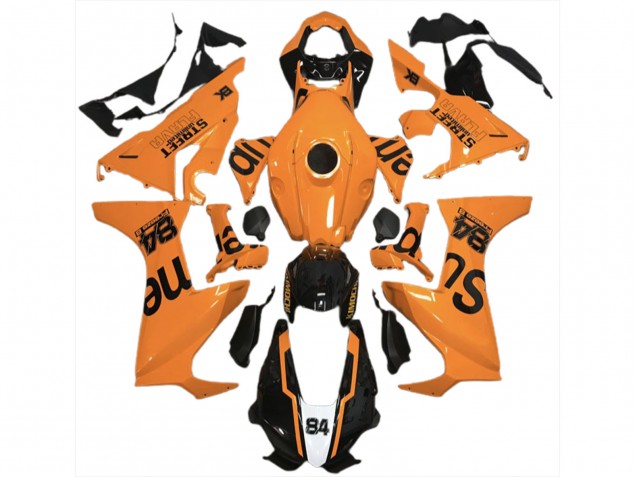 Aftermarket 2017-2019 Orange Street Flava Honda CBR1000RR Motorcycle Fairings Aftermarket 2017-2019 Orange Street Flava Honda CBR1000RR Motorcycle Fairings