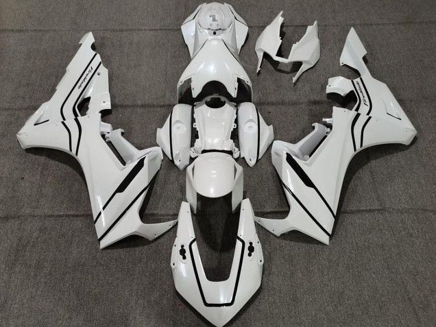 Aftermarket 2017-2019 Pearl White and Black Honda CBR1000RR Motorcycle Fairings Aftermarket 2017-2019 Pearl White and Black Honda CBR1000RR Motorcycle Fairings