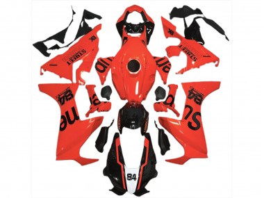 Aftermarket 2017-2019 Red Street Flava Honda CBR1000RR Motorcycle Fairings