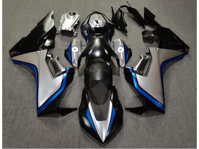 Aftermarket 2017-2019 Silver and Black & Blue Honda CBR1000RR Motorcycle Fairings Aftermarket 2017-2019 Silver and Black & Blue Honda CBR1000RR Motorcycle Fairings