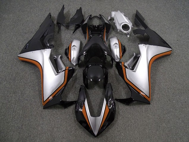 Aftermarket 2017-2019 Silver and Black & Orange Honda CBR1000RR Motorcycle Fairings Aftermarket 2017-2019 Silver and Black & Orange Honda CBR1000RR Motorcycle Fairings