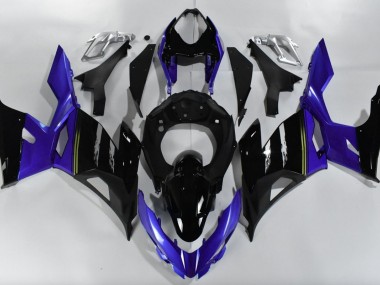 Aftermarket 2018-2020 Purple and Black Kawasaki Ninja 400 Motorcycle Fairings
