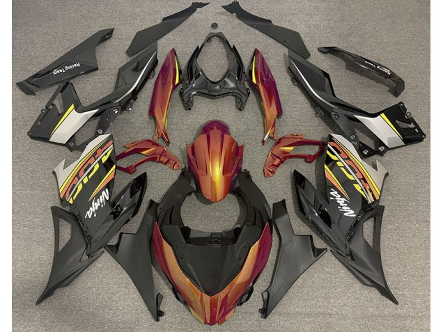 Aftermarket 2018-2020 Liquid Orange and Gray Kawasaki Ninja 400 Motorcycle Fairings Aftermarket 2018-2020 Liquid Orange and Gray Kawasaki Ninja 400 Motorcycle Fairings