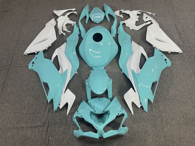 Aftermarket 2019-2020 Aqua Kawasaki ZX6R Motorcycle Fairings Aftermarket 2019-2020 Aqua Kawasaki ZX6R Motorcycle Fairings